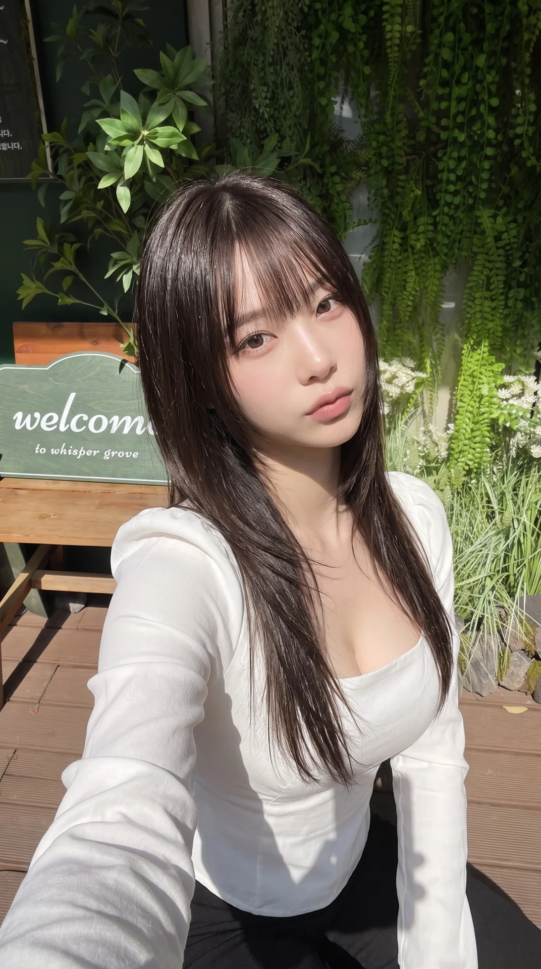 위스퍼그로브 레이어드컷 스타일 룩북