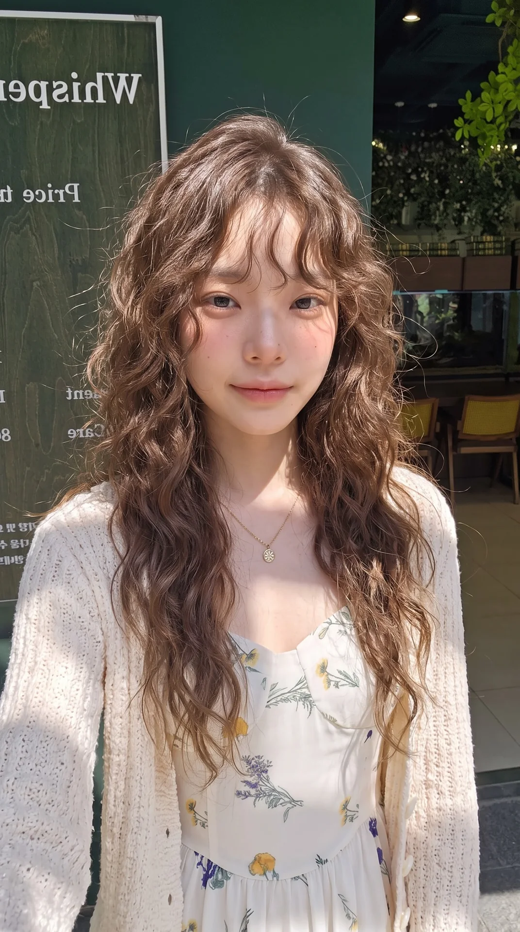 위스퍼그로브 히피펌 스타일 룩북
